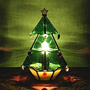ステンドグラス　クリスマスツリー　01